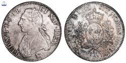 World Coins - Louis XVI Écu aux Branches d'Olivier - 1792 A Paris - NGC MS 64