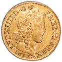 World Coins - Louis XIV Gold - Louis d’or à la mèche longue - 1652 A Paris