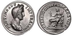 World Coins - Plotina Tin imitation - Denarius - Carl Wilhelm Becker