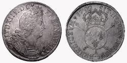 World Coins - Louis XIV Écu aux Insignes - Flan neuf - 1702 A Paris


