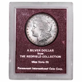 World Coins - United-States 1 Dollar Morgan - 1880 S - Paramount MS 65 - Treasure - The Redfield Collection