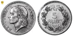 World Coins - Lavrillier 5 francs Lavrillier - 1933 nickel - PCGS MS 64