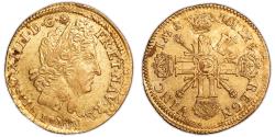 World Coins - Louis XIV Gold - Louis d'or aux 8L - Dijon - Hoard - Treasure of Valenciennes