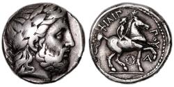 Ancient Coins - Macedonia Philipp III - Tetradrachm Amphipolis