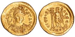 Ancient Coins - Leon I Gold - Solidus or - Constantinople