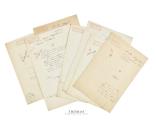 World Coins - Letters Lot of 7 letters - sent to Emperor Napoleon III