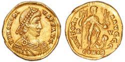 Ancient Coins - Honorius Gold Solidus - Ravenne