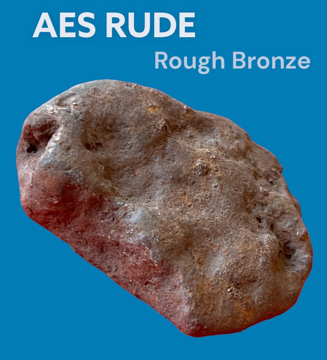 Æ AES RUDE - irregular rough bronze - 8th-3rd centuries BC - 60 mm