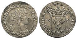 World Coins - Tassarolo. Livia Centurioni Oltremarini Malaspina (1616–1688). Luigino (Silver), 1666, Tassarolo