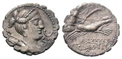 Ancient Coins - Ti. Claudius Nero (79 BC). Denarius (silver). 79 BC, Rome.