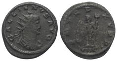 Ancient Coins - Gallienus (253 - 268 AD). Antoninianus (billon), 267 AD, Antioch. Neptune