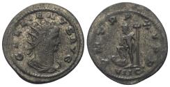 Ancient Coins - Gallienus (253 - 268 AD). Antoninianus (billon), 267 AD, Antioch. Neptune