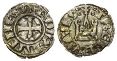World Coins - Duchy of Athens. Guy I de la Roche (1280–1287). Denier (Silver)