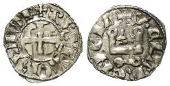 World Coins - Achaia Principality. Philip of Tarent, Despot of Romania (1306–1313). Denier (Silver)