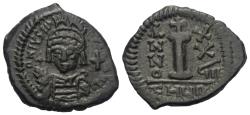 Ancient Coins - Justinian I (527–565 AD). Dekanummion. Year 27. Antiochia (Theoupolis)