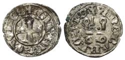 World Coins - Duchy of Athens. Guy II de la Roche (1287–1308). Denier (Silver)