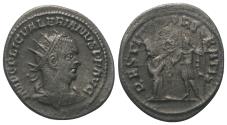 Ancient Coins - Valerian I. (253 - 260 AD). Antoninianus (silver), 255 - 256 AD, Antioch. Orient and emperor