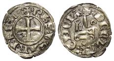 World Coins - Achaia Principality. Philip of Savoy (1301 – 1307) Denar (Silver)