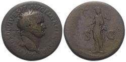 Ancient Coins - Titus (79-81 AD). Sestertius (bronze), 80-81 AD, Thrace (?)