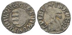 World Coins - Romania Wallachia Vladislav I (1364 - 1377). Dinar (silver), no date and mint aUNC