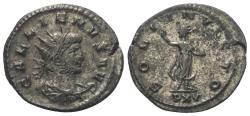 Ancient Coins - Gallienus (253 - 268 AD). Antoninianus (billon), 267 AD, Antioch. Sol