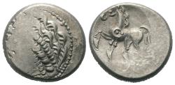 Ancient Coins - Easterns Celts. East Noricum. Samobor A type. Tetradrachm (silver), 2nd - 1st century BC.