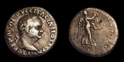 Ancient Coins - Vespasian AR Hemidrachm of Caesarea, Cappadocia. 69-79 AD. VF.