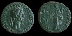 Ancient Coins - Nerva AE As. 96 - 98 AD. Rome Mint. Very rare and interesting for this type. Aequitas. VF.