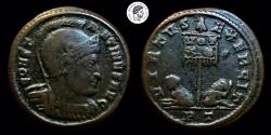 Ancient Coins - Constantine I 'the Great'. AE Follis. Ticinum mint. 307/10-337 AD. Very Fine.