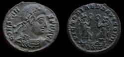Ancient Coins - Constans AE3. 15mm, 1.68g. Siscia mint. 337-350 AD. Very Fine.