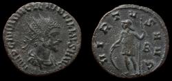 Ancient Coins - Quintillus, Antoninianus. Rome mint. 270 AD. Very Fine.