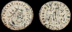 Ancient Coins - Licinius I AE Follis. 308-324 AD. Cyzicus mint. Very Fine. Nice Desert patina.