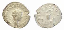 Ancient Coins - Saloninus, as Caesar, 258-260 AD. AR. Antoninianus. VF.