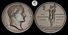 World Coins - FRANCE, First Empire. Napoléon I. 1804-1814. Æ Medal. Very Fine.