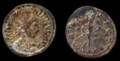 Ancient Coins - Numerian, as Caesar, AE Antoninianus. Lyons mint, 282-283 AD. Very Fine.