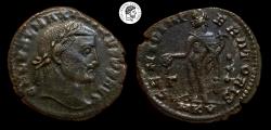 Ancient Coins - Maximinus II. AE Follis. Kyzikos mint. 310-313 AD. aVF.