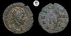 Ancient Coins - Quintillus, AE Antoninianus. Rome mint. 270 AD. Very Fine. Scarce!