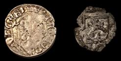 Ancient Coins - Lot of two AR medieval coins very interesting these are from Vlad the Impaler era a great addition to add to that era: Matthias corvinus and Nicholas Redwitz.