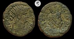 Ancient Coins - Nero. BI Tetradrachm. 54-68 AD. EGYPT. Alexandria. Fine.