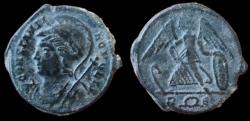 Ancient Coins - Constantinopolis Commemorative 330 AD. Rome mint. VF.