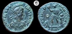 Ancient Coins - Theodosius I, AE2, Cyzicus mint. AD 378-383. Very Fine.