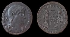 Ancient Coins - Decentius AE Follis, Caesar-350-353 AD