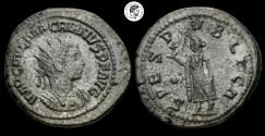 Ancient Coins - Macrianus. Usurper, AD 260-261. Antoninianus. Samosata mint. Toned. aEF.