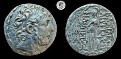 Ancient Coins - SELEUKID EMPIRE. Antiochos IX Eusebes Philopator (Kyzikenos). 114/3-95 BC. AR Tetradrachm. VF.