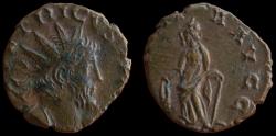 Ancient Coins - Tetricus I AE Antoninianus.  Trier mint. 271-274 AD. Very Fine.