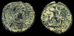 Ancient Coins - Theodosius I AE2. 379-395 AD. Antioch mint. VF.