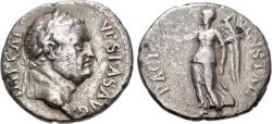 Ancient Coins - Vespasian AR Denarius 69-79 AD Scarce Ephesus Mint