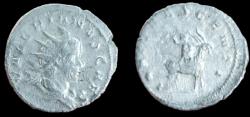 Ancient Coins - Valerian II, Billon antoninianus, 21mm, 2.32g. 257-258 AD, Cologne mint. aVF.
