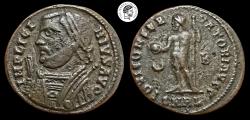 Ancient Coins - Licinius I. AE Follis. Alexandria mint. 308-324 AD. Very Fine.