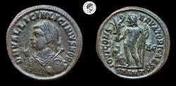 Ancient Coins - Licinius II, Antioch mint, AE follis. 317-324 AD. VF.